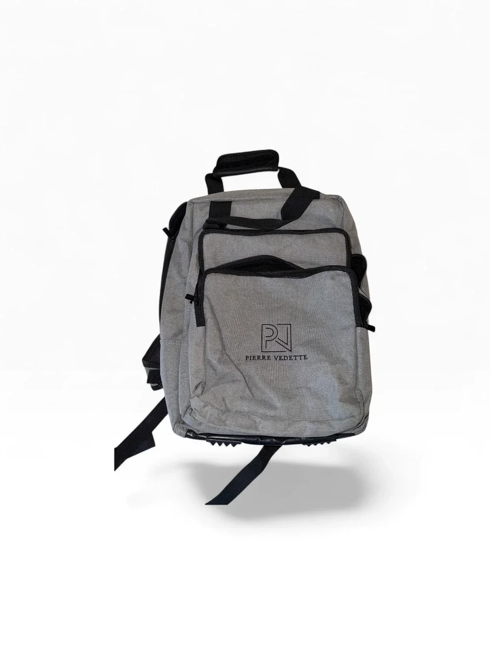 Pierre Vedette Travel Backpack | Black | One Size | Console Pocket for PS5/Xbox
